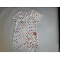 Noukie'S combi wit stip 1jaar 80 meisje
