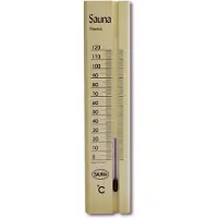 Saunia - Sauna-thermometer - staafmodel - vuren hout