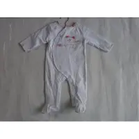 Noukie'S , pyjama in katoen wit 6maand voor meisje