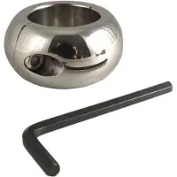 Rimba - Ball Stretcher RVS In donut vorm deelbaar 3 cm Hoog - 330 gram