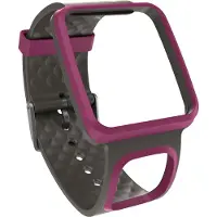 TomTom comfortabele horlogeband (slank) - donkerroze