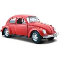 Maisto Modelauto Volkswagen Kever rood 1:24 - speelgoed auto schaalmodel