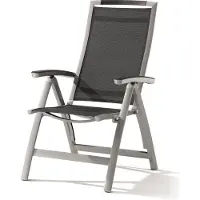 Sieger Trento klapstoel aluminium/textilene
