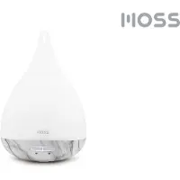 Moss - Luchtbevochtiger/Geurdispenser - Marble raindrop- Led- 235 ml