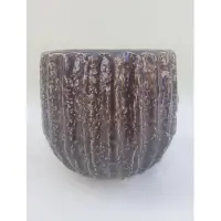 Mica Decorations Luuk pot round grey