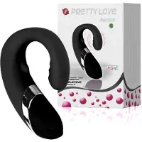 Pretty Love Amour Clitoris en G-spot Vibrator - zwart