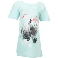 Fun2Wear Anouk Michaela Paarden Bigshirt Mint maat 104