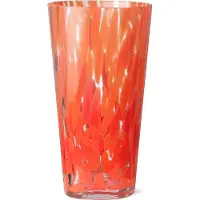 Ferm Living Casca Vaas Poppy Rood