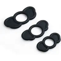 Explicit Blue Butterfly cockringset (3 stuks)