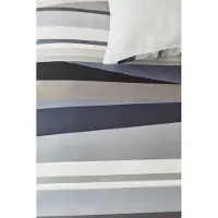 Kardol &Verstraten Rayons Kussensloop - Blauw Grijs 60x70