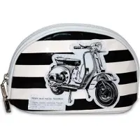 Haynes Vespa & Italian Scootes - Toilettas - Zwart/Wit