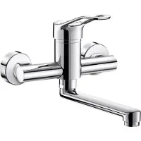 Delabie Mech. muurmngkrn Securit vaste uitl L.200, open greep, S-kop