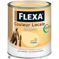 Flexa Couleur Locale Hoogglans Watergedragen Havana 0,75 L 2550 Nuance Geel
