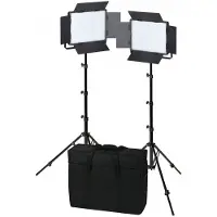 Nanlite 900-CSA dual kit (w/ case & light stand)