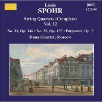 Ginza.se Dima Quartet Moscow - Spohr: String Quartets (Complete) Volume 12 (CD)