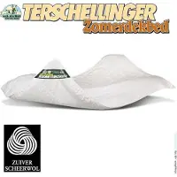 Terschellinger - Zomer wollen dekbed - 100% IWS Zuiver Scheerwollen Enkel Dekbed - 200x200 cm