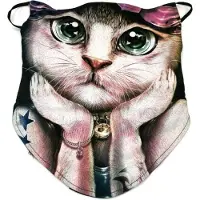 Wild Design Biker sjaals - Biker-sjaal Fashion Cat