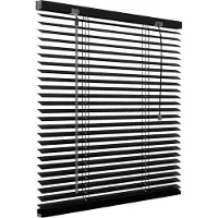 Decosol Horizontale jaloezie aluminium 25mm zwart 120 x 180cm online kopen