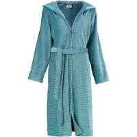 Cawö Badjas 6432 Capuchon & Rits Women Turquoise-48