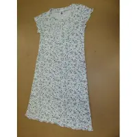 Petit Bateau - Nachthemd - Slaapkleed groen - bloem - 4 jaar 102