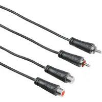 Hama audio verlengkabel 2 cinch - 2 cinch 5m, 1ster