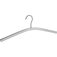 Wenko kledinghanger Noblesse 46 x 16 cm RVS zilver