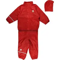 CeLaVi Regenpak kinderen - Rood - maat 140 (140-146cm