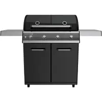 OUTDOORCHEF Barbecue Dualchef 415 G Zonder Zijbrander Zwart