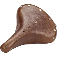 Brooks zadel B67 heren - ontspannen fietsritten - honing - ZDB427HH