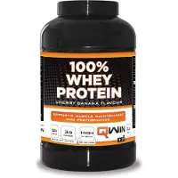 Qwin 100% Whey 2400 g - Cherry & Banana