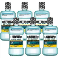 Listerine - Cool Mint Mild Taste - 6 x 500 ml - Voordeelverpakking