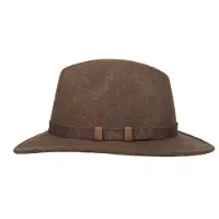 Hatland Stanfield - Vilten hoed - Antraciet - Assorti - XL