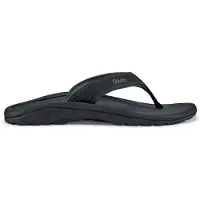 Olukai Ohana Men Slipper Black-Schoenmaat 46