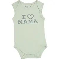 Fun2Wear Romper love mama green maat 68