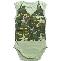 Fun2Wear Romper bootcamp Green maat 50