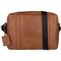 Burkely Suburb Seth 14" Messengerbag-Cognac