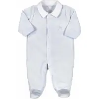 Sophie de Giraf - boxpakje - met kraagje - velours - blauw - 3 Maanden - 60 cm