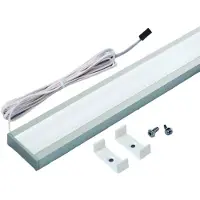 Hera Dynamic LED Top-Stick aanbouw lamp, 60 cm DYNAMIC, alu / grijs / zink, Keuken, Aluminium, Modern, kastverlichting