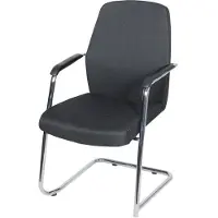 Schaffenburg Conferentiestoel serie 041 Kunstleder Zwart