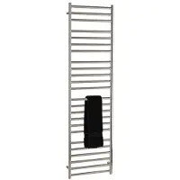 SSI Design Athena handdoekradiator RVS geborsteld 160x60cm 671W