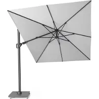 Platinum Zweefparasol Challenger T2 White (350 x 260 cm)