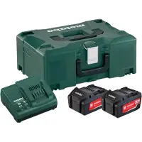 Metabo Batterijen Basic Set 2x4,0Ah
