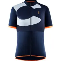 Craft Core Endur Logo Jersey Fiets Shirt Dames Blaze/ Sulfur S Blaze / Sulfur
