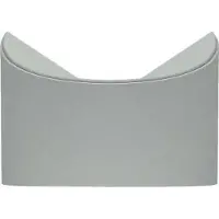 QDO peper /zoutbakje Phold 1 siliconen 7,5 x 7,5 cm grijs
