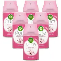 Air Wick Freshmatic Automatische Spray Luchtverfrisser - Pure Aziatische Kersenbloesem - Navulling 250ml x6