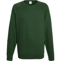 Fruit Of The Loom trui met ronde hals Heren raglan-sweatshirt, ronde hals