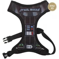 For FAN Pets DARTH VADER - Hondentuigje Honden Harnas - XS/S (Lengte 33.5-50cm - Breedte 3.2cm)