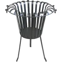 COSY&TRENDY Cosy Vuurkorf - Rond - Groot - Zwart