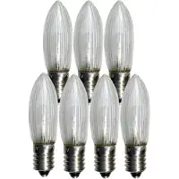 Star Trading E10 LED 55V 7-pack Transparant