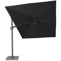 Natur24 Zweefparasol Challenger T2 Black (350 x 260 cm)
